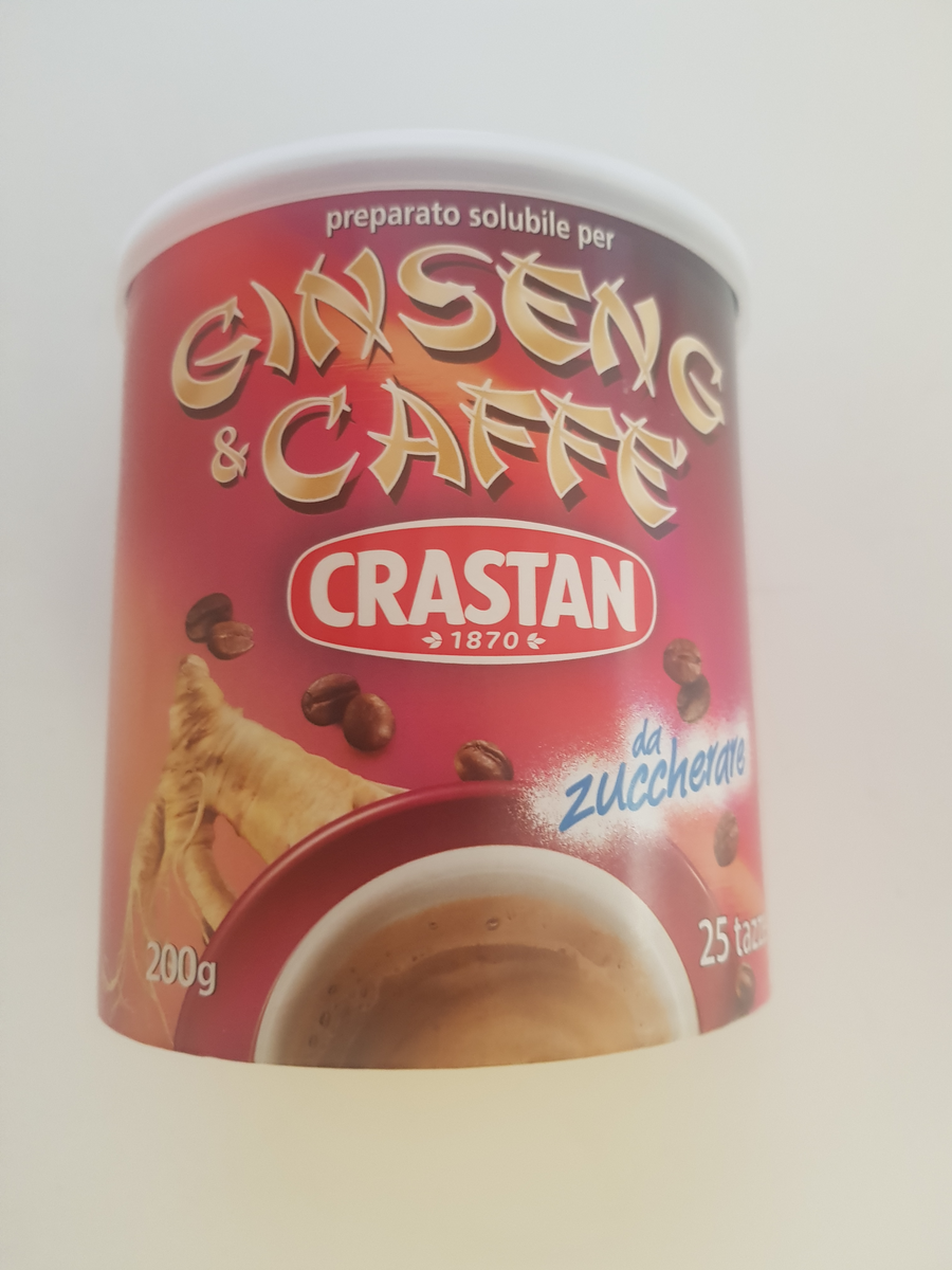 Crastan - Ginseng & Caffe (Ginger & Coffee) – Zotta Deli - Italian Shop